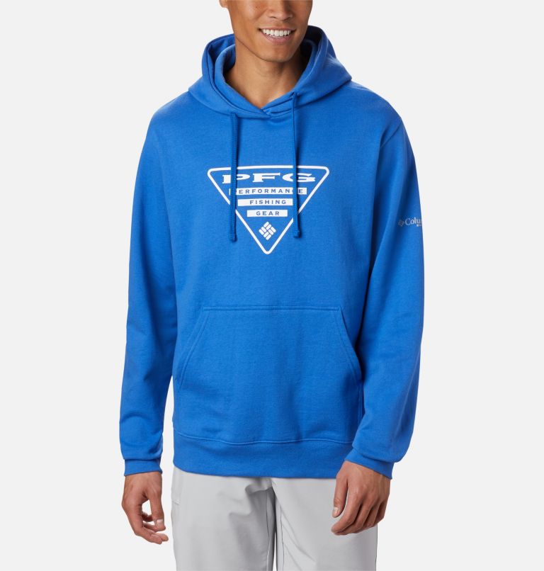 Columbia PFG Triangle Men Hoodies | YKQZRB-706