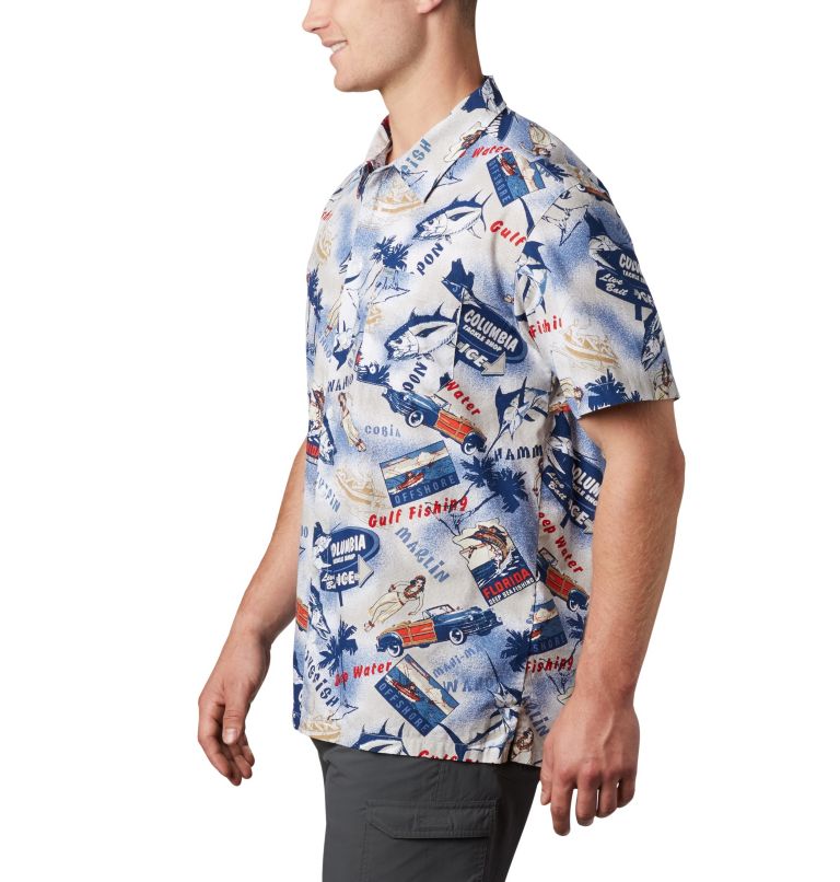 Columbia PFG Trollers Best Men Shirts | AJROFD-976