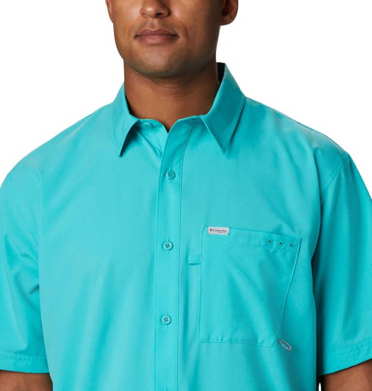 Columbia PFG Zero Rules Men Shirts | ETPOWX-876