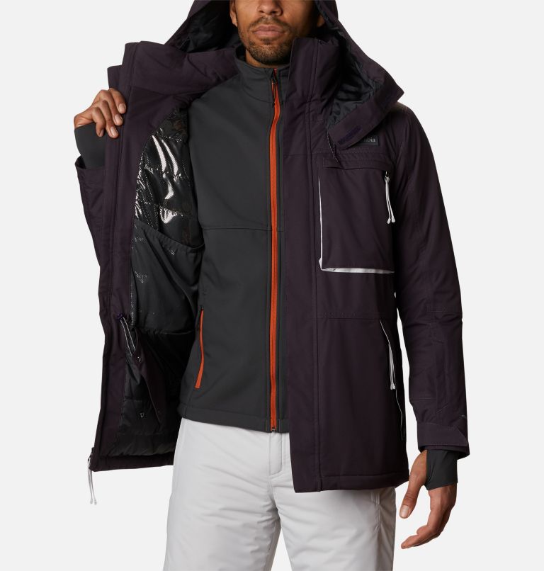 Columbia Park Run Men Ski Jackets | PFBVJS-507