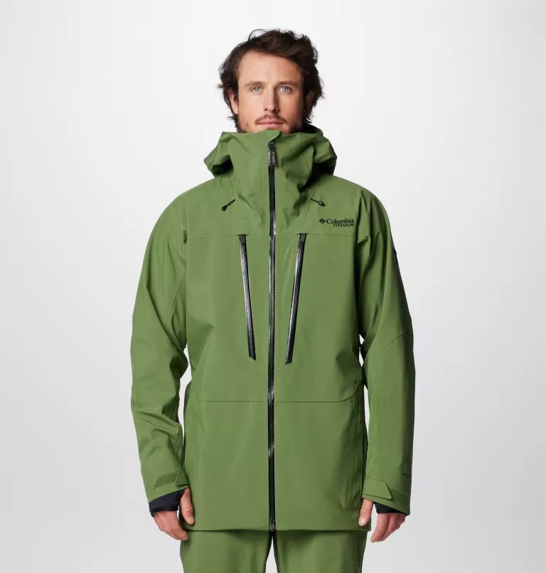 Columbia Platinum Peak™ II 3L Shell Men Jackets Green | BEJIQY-912