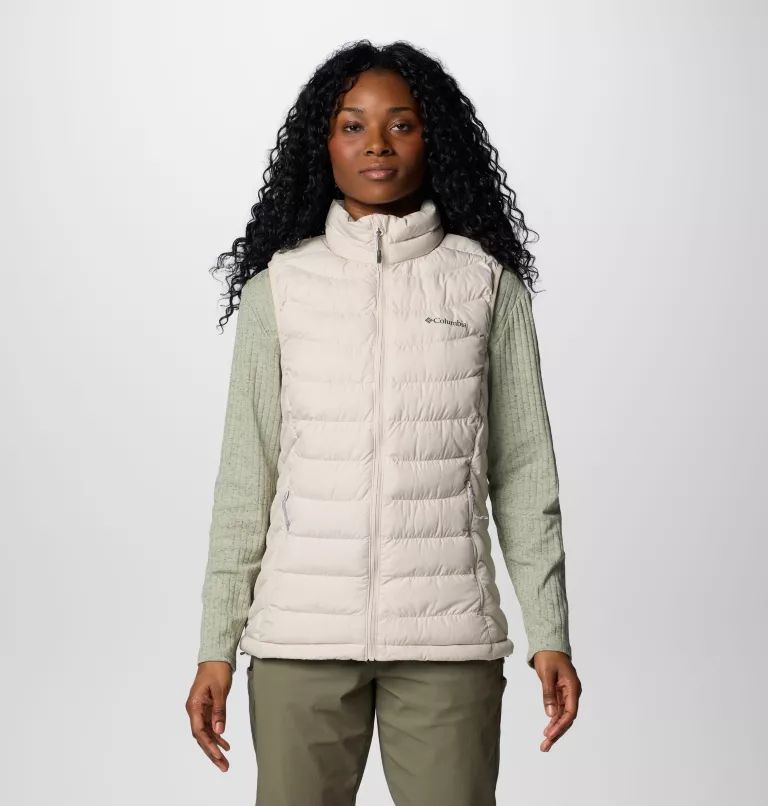 Columbia Powder Lite™ II Women Vest White | KZYWAT-738