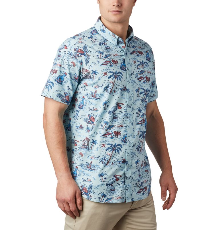 Columbia Rapid Rivers Men Shirts | TDGRIW-079