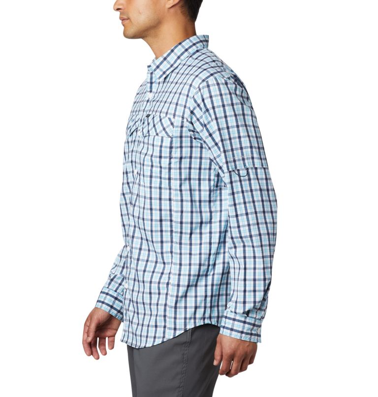 Columbia Silver Ridge Lite Plaid Men Shirts | CYQMSK-078