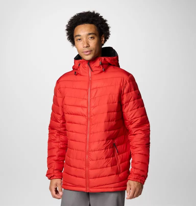 Columbia Slope Edge™ II Men Hooded Jackets Red | TVEJLX-901