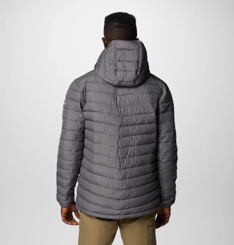 Columbia Slope Edge™ II Men Hooded Jackets Grey | OYKCGW-685