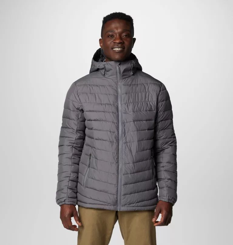 Columbia Slope Edge™ II Men Hooded Jackets Grey | OYKCGW-685