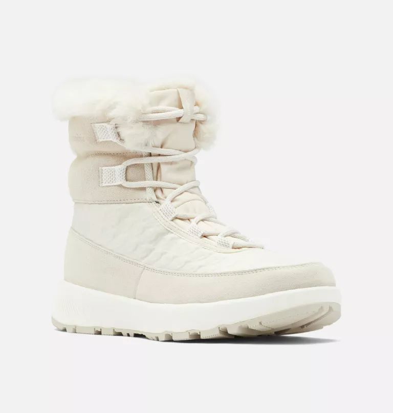 Columbia Slopeside™ Peak Luxe Women Boots White | AVSFTR-528