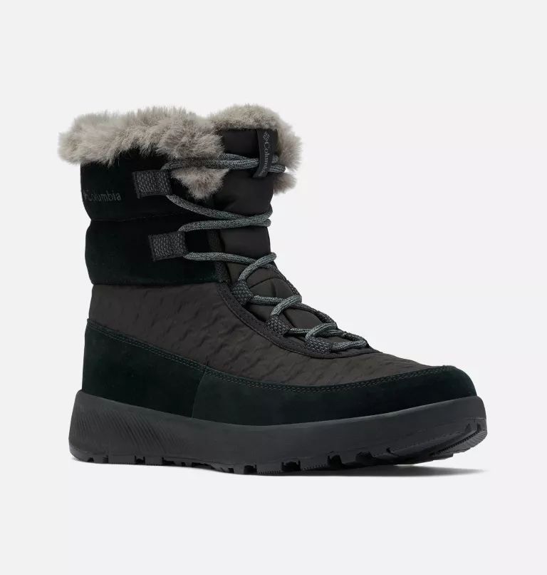 Columbia Slopeside™ Peak Luxe Women Boots Black | MERVZA-627