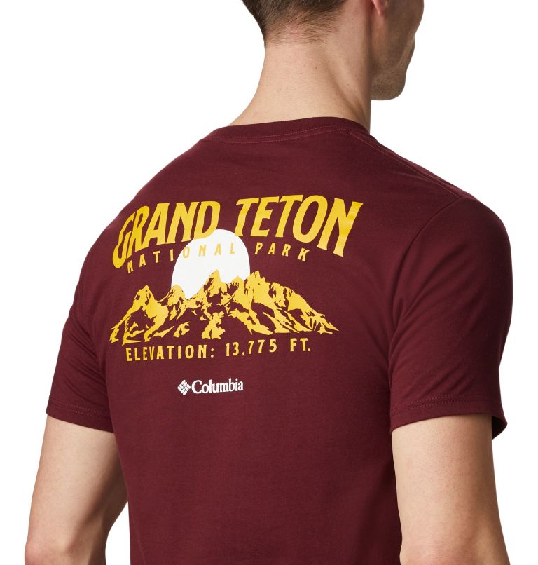 Columbia Teton Men T-Shirts | KLBORN-903