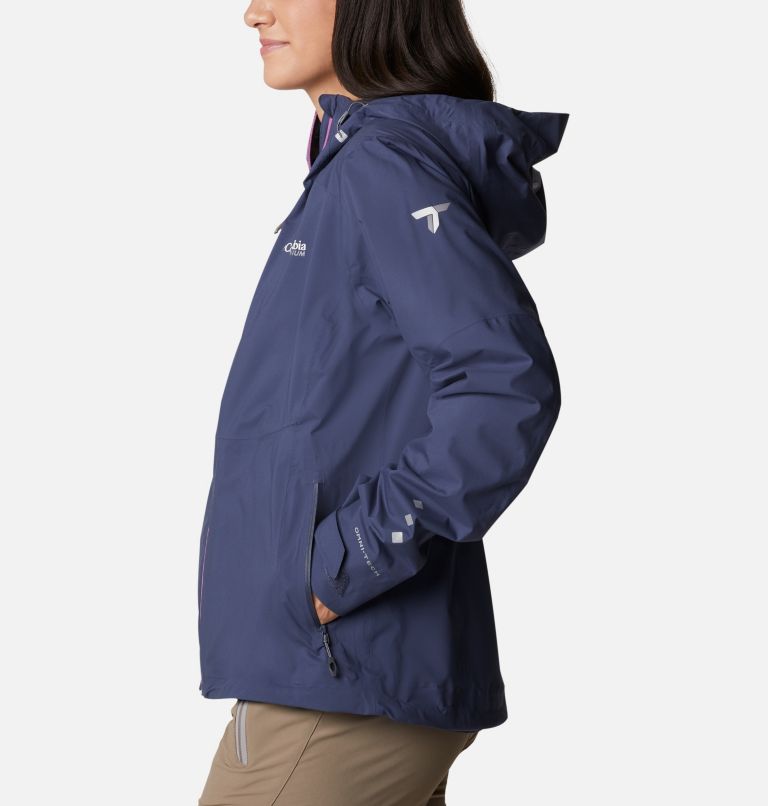 Columbia Titan Pass Women Rain Jackets | HBRTUM-137