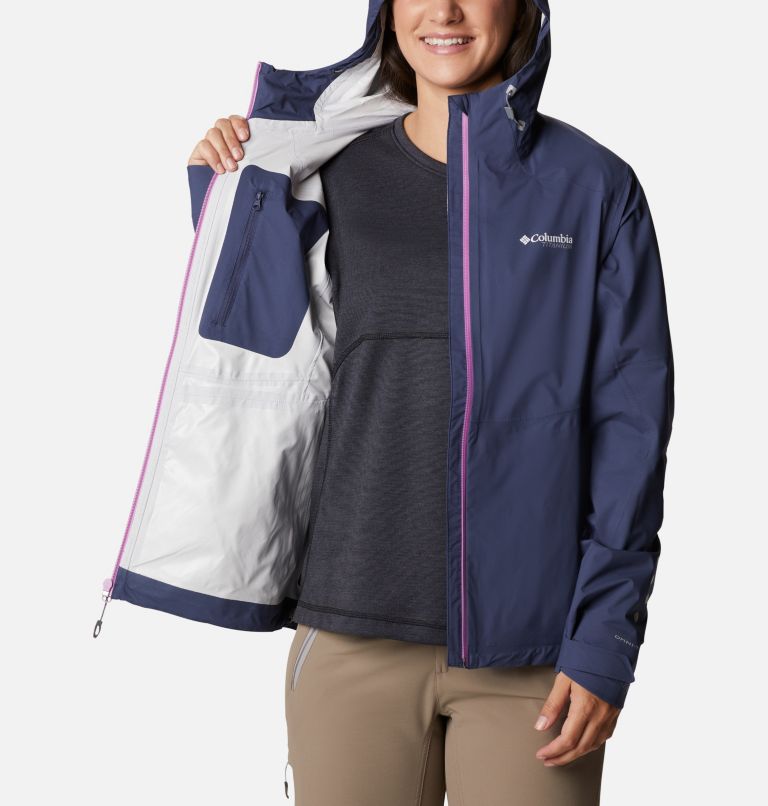 Columbia Titan Pass Women Rain Jackets | HBRTUM-137