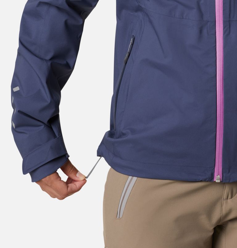 Columbia Titan Pass Women Rain Jackets | HBRTUM-137