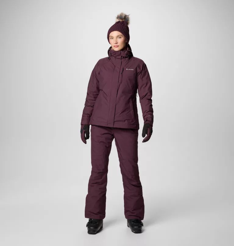 Columbia Whirlibird™ V Interchang Women Down Jackets Burgundy | ACOFNH-794