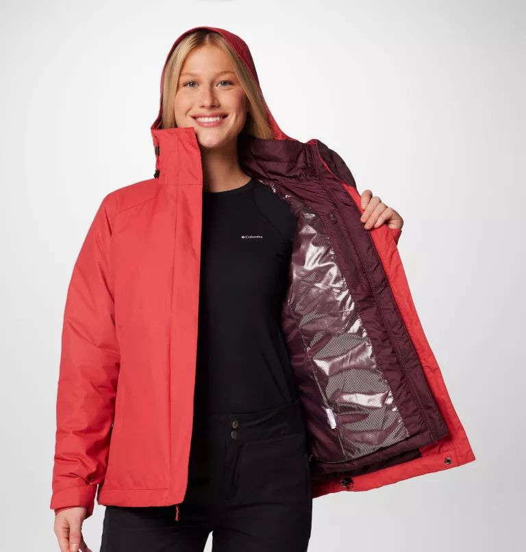 Columbia Whirlibird™ V Interchang Women Down Jackets Red | UIHCXG-153