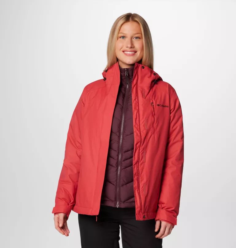 Columbia Whirlibird™ V Interchang Women Down Jackets Red | UIHCXG-153